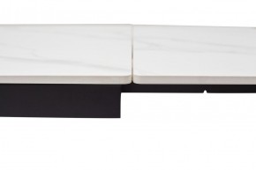 Стол LIVORNO 180 MATT WHITE MARBLE SOLID CERAMIC / BLACK, ®DISAUR в Ноябрьске - noyabrsk.mebel24.online | фото 3
