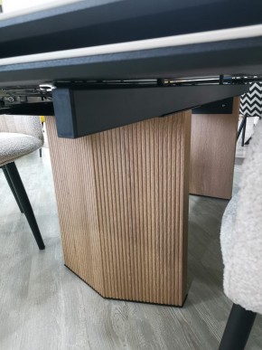 Стол МОЦАРТ 200 AMADEUS POLISHED, керамика / Дуб монтана М-City в Ноябрьске - noyabrsk.mebel24.online | фото 3