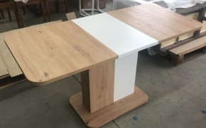Стол NEXT 110 Дуб Артисан/ Белый М-City в Ноябрьске - noyabrsk.mebel24.online | фото 3