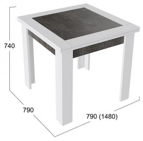 Стол обеденный Хьюстон Тип 3 в Ноябрьске - noyabrsk.mebel24.online | фото 3