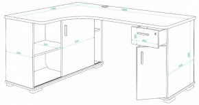 Стол письменный Домино СР-160М в Ноябрьске - noyabrsk.mebel24.online | фото 2