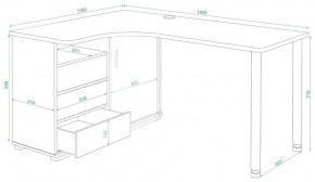 Стол письменный СР-145СМ в Ноябрьске - noyabrsk.mebel24.online | фото 2