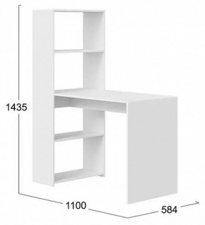 Стол письменный Тип 12 в Ноябрьске - noyabrsk.mebel24.online | фото 4