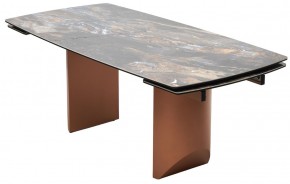 Стол ПУАНТО 200 TITANIUM LAWA NERO, керамика / МЕДЬ каркас М-City в Ноябрьске - noyabrsk.mebel24.online | фото 8