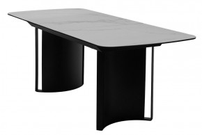 Стол RASMUS 160 TL-45 Белый мрамор, испанская керамика / черный каркас, ®DISAUR в Ноябрьске - noyabrsk.mebel24.online | фото 4