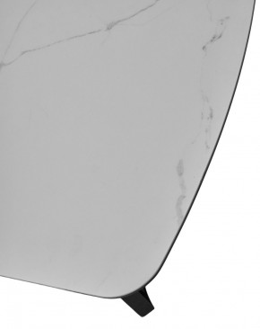 Стол RASMUS 160 TL-45 Белый мрамор, испанская керамика / черный каркас, ®DISAUR в Ноябрьске - noyabrsk.mebel24.online | фото 6