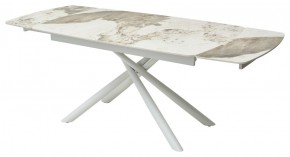 Стол RIVOLI 140 GLOSS LUXURY PANDORA SOLID CERAMIC / WHITE, ®DISAUR в Ноябрьске - noyabrsk.mebel24.online | фото 5