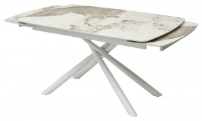 Стол RIVOLI 140 GLOSS LUXURY PANDORA SOLID CERAMIC / WHITE, ®DISAUR в Ноябрьске - noyabrsk.mebel24.online | фото 9