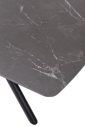 Стол RIVOLI 140 MATT BLACK MARBLE SOLID CERAMIC / BLACK, ®DISAUR в Ноябрьске - noyabrsk.mebel24.online | фото 10