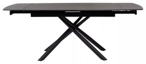 Стол RIVOLI 140 MATT BLACK MARBLE SOLID CERAMIC / BLACK, ®DISAUR в Ноябрьске - noyabrsk.mebel24.online | фото 2