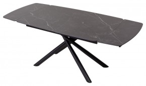 Стол RIVOLI 140 MATT BLACK MARBLE SOLID CERAMIC / BLACK, ®DISAUR в Ноябрьске - noyabrsk.mebel24.online | фото 3