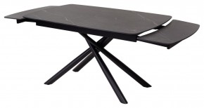 Стол RIVOLI 140 MATT BLACK MARBLE SOLID CERAMIC / BLACK, ®DISAUR в Ноябрьске - noyabrsk.mebel24.online | фото 6