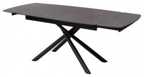 Стол RIVOLI 140 MATT BLACK MARBLE SOLID CERAMIC / BLACK, ®DISAUR в Ноябрьске - noyabrsk.mebel24.online | фото 7
