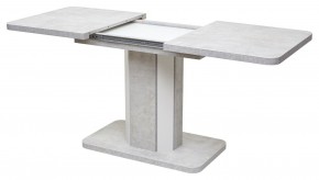 Стол STORK 120 Белый бетон/ Белый М-City в Ноябрьске - noyabrsk.mebel24.online | фото 5