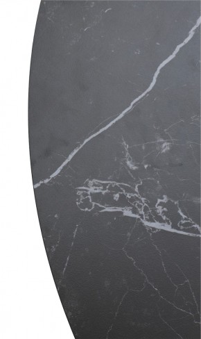 Стол TERNI 120 MATT BLACK MARBLE SOLID CERAMIC Черный мрамор матовый, керамика /Черн.каркас, ®DISAUR в Ноябрьске - noyabrsk.mebel24.online | фото 9