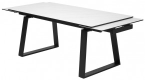 Стол VASTO 180 MARBLES KL-99 Белый мрамор матовый, итальянская керамика/ черный каркас, ®DISAUR в Ноябрьске - noyabrsk.mebel24.online | фото 6