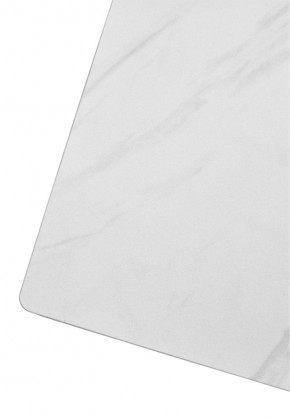 Стол VASTO 180 MARBLES KL-99 Белый мрамор матовый, итальянская керамика/ черный каркас, ®DISAUR в Ноябрьске - noyabrsk.mebel24.online | фото 7