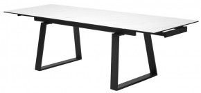 Стол VASTO 180 MARBLES KL-99 Белый мрамор матовый, итальянская керамика/ черный каркас, ®DISAUR в Ноябрьске - noyabrsk.mebel24.online | фото 9