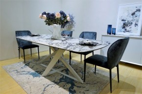 Стол VICENZA 220 BULGARI WHITE, керамика / белый, ®DISAUR в Ноябрьске - noyabrsk.mebel24.online | фото 12