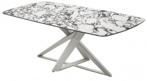 Стол VICENZA 220 BULGARI WHITE, керамика / белый, ®DISAUR в Ноябрьске - noyabrsk.mebel24.online | фото 9