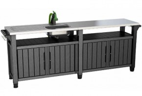 Столик для барбекю 415 Л (Unity Chef 415 L) графит в Ноябрьске - noyabrsk.mebel24.online | фото 3