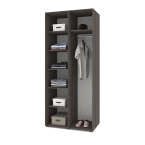 СТОУН С22 Шкаф 2-х створчатый (анкор темный/анкор светлый) в Ноябрьске - noyabrsk.mebel24.online | фото 3