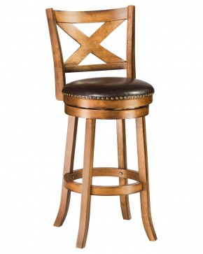 Стул барный DOBRIN BRANDON BAR, античный ясень, коричневый в Ноябрьске - noyabrsk.mebel24.online | фото