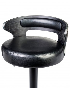 Стул барный DOBRIN FRED BLACK, чёрное дерево, чёрный в Ноябрьске - noyabrsk.mebel24.online | фото 6