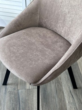 Стул CASA, 360 град. поворот. B5 Капучино, велюр / черный каркас,М-City в Ноябрьске - noyabrsk.mebel24.online | фото 3