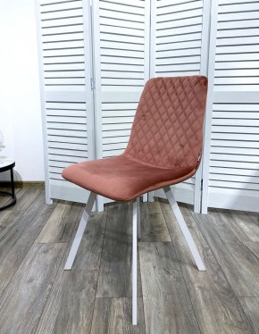 Стул DAIQUIRI BLUVEL-52 PINK / белый каркас, велюр М-City в Ноябрьске - noyabrsk.mebel24.online | фото 7