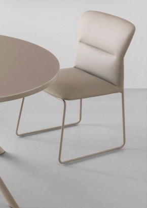 Стул FRIDA CB/1806-SK  MT.P176 MATT TAUPE/  SKUBA S98 NOUGAT в Ноябрьске - noyabrsk.mebel24.online | фото