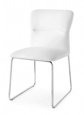 Стул FRIDA CB/1806-SK  MT.P77 CHROMED/  SKUBA S92 OPTIC WHITE в Ноябрьске - noyabrsk.mebel24.online | фото 1
