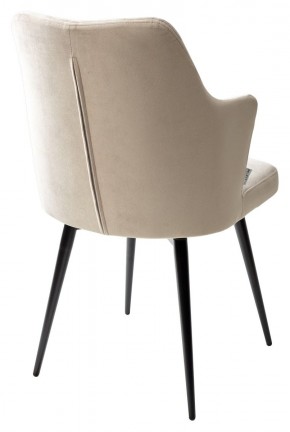 Стул HERMAN 360 град. ЛАТТЕ #25, велюр / черный каркас М-City в Ноябрьске - noyabrsk.mebel24.online | фото 4