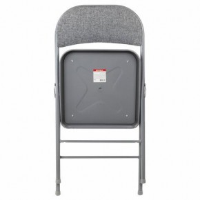 Стул складной BRABIX "Golf Plus CF-003 КОМФОРТ", серый каркас, серая ткань, 532890 в Ноябрьске - noyabrsk.mebel24.online | фото 3