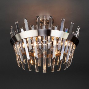 Светильник на штанге TK Lighting Steccato 10111/5 сатин-никель/прозрачный хрусталь Strotskis в Ноябрьске - noyabrsk.mebel24.online | фото 3