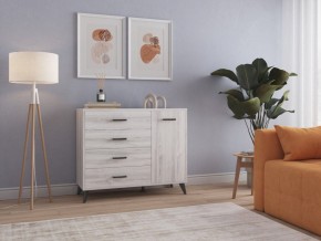 СВЕТЛАНА LOFT Комод-тумба (сосна белая loft) в Ноябрьске - noyabrsk.mebel24.online | фото 3