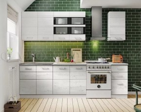 ТЕХНО-2 Кухонный гарнитур 2,0 в Ноябрьске - noyabrsk.mebel24.online | фото 2