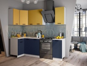 ТЕХНО Кухонный гарнитур угловой 1,8х1,1 м Компоновка №6 в Ноябрьске - noyabrsk.mebel24.online | фото 2