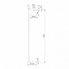Торшер Elektrostandard Bevel a068473 в Ноябрьске - noyabrsk.mebel24.online | фото 2