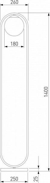Торшер Eurosvet Ringo 01139/1 хром в Ноябрьске - noyabrsk.mebel24.online | фото 2