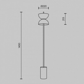 Торшер Maytoni Kyoto MOD178FL-L11B3K в Ноябрьске - noyabrsk.mebel24.online | фото 3