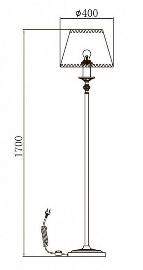 Торшер Maytoni Soffia RC093-FL-01-R в Ноябрьске - noyabrsk.mebel24.online | фото 3