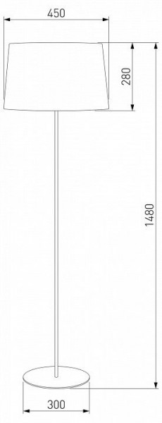 Торшер TK Lighting Maja 2919 Maja в Ноябрьске - noyabrsk.mebel24.online | фото 2
