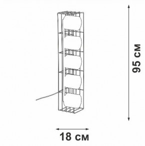 Торшер Vitaluce V3019 V3019-1/5P в Ноябрьске - noyabrsk.mebel24.online | фото 4
