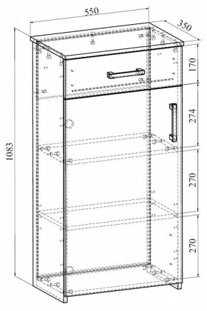 Тумба Агата АТ-2 в Ноябрьске - noyabrsk.mebel24.online | фото 4