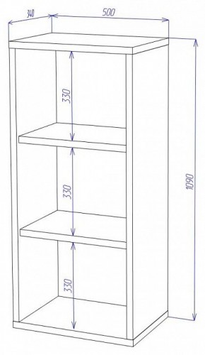 Тумба Домино СУ(ш1в1)+ФГ в Ноябрьске - noyabrsk.mebel24.online | фото 2