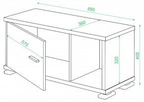 Тумба комбинированная Домино нельсон СБ-30/1 в Ноябрьске - noyabrsk.mebel24.online | фото 2