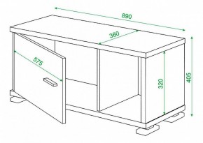 Тумба комбинированная Домино СБ-30/1 в Ноябрьске - noyabrsk.mebel24.online | фото 3
