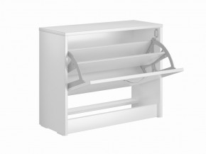 Тумба ОРИОН с одной полкой для обуви, цвет белый в Ноябрьске - noyabrsk.mebel24.online | фото 2