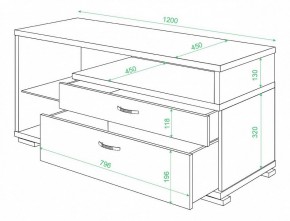 Тумба под ТВ Домино ТК-10 в Ноябрьске - noyabrsk.mebel24.online | фото 2